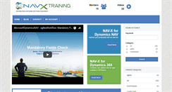 Desktop Screenshot of navx-training.com